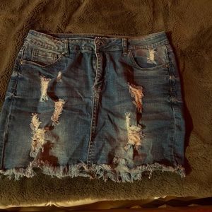 Denim skirt